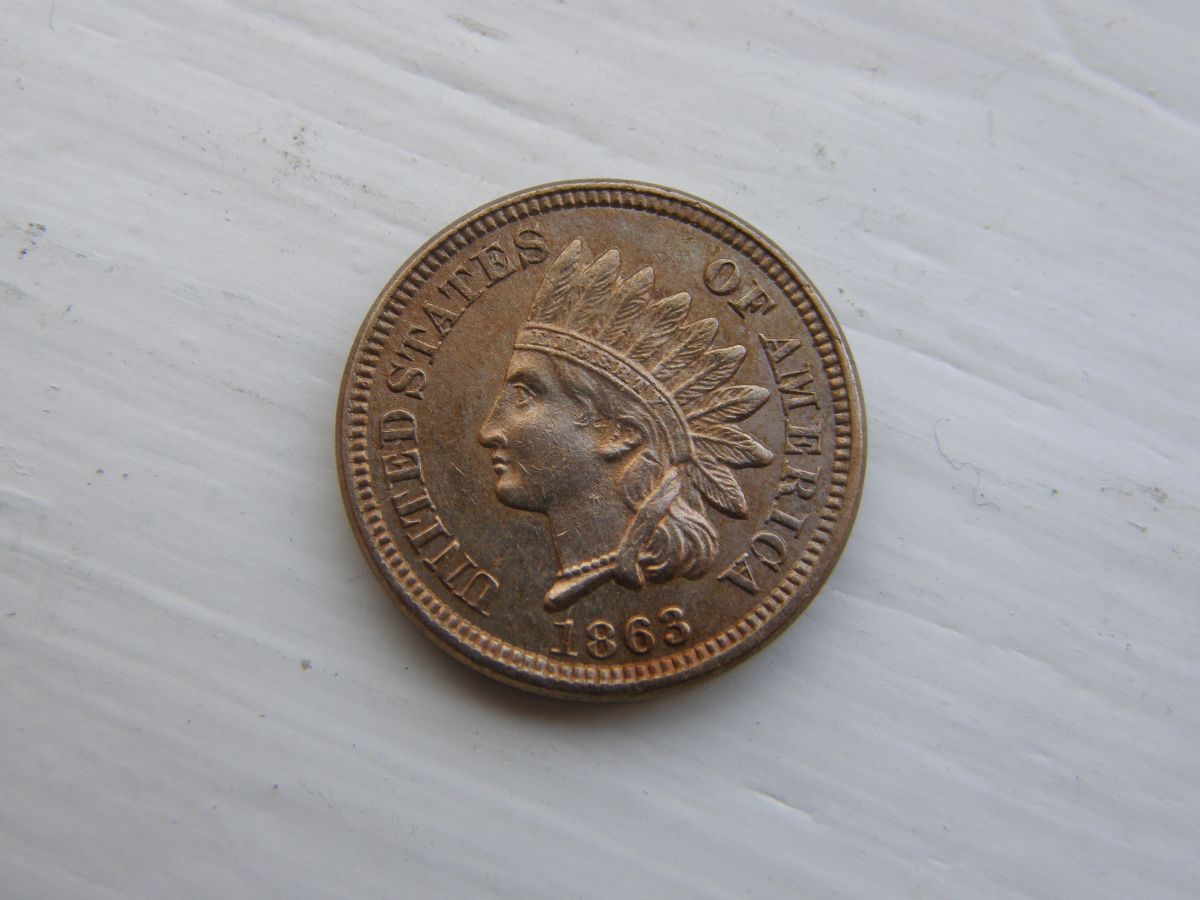 1863-Indian-Head-Cent-Possible-Cleaned-Grade